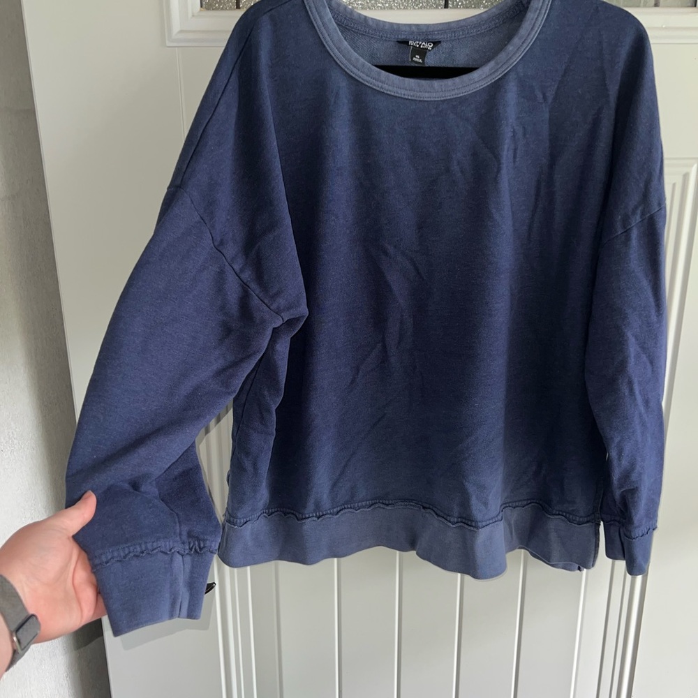 Blue Crewneck Sweatshirt - Picture 3 of 4